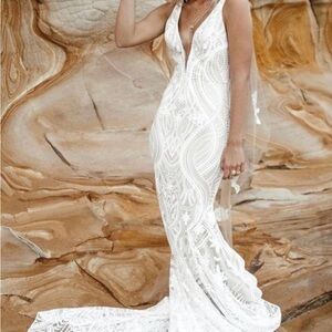 Lovers Society Charlie with custom bell sleeves and extra fabric- never worn!